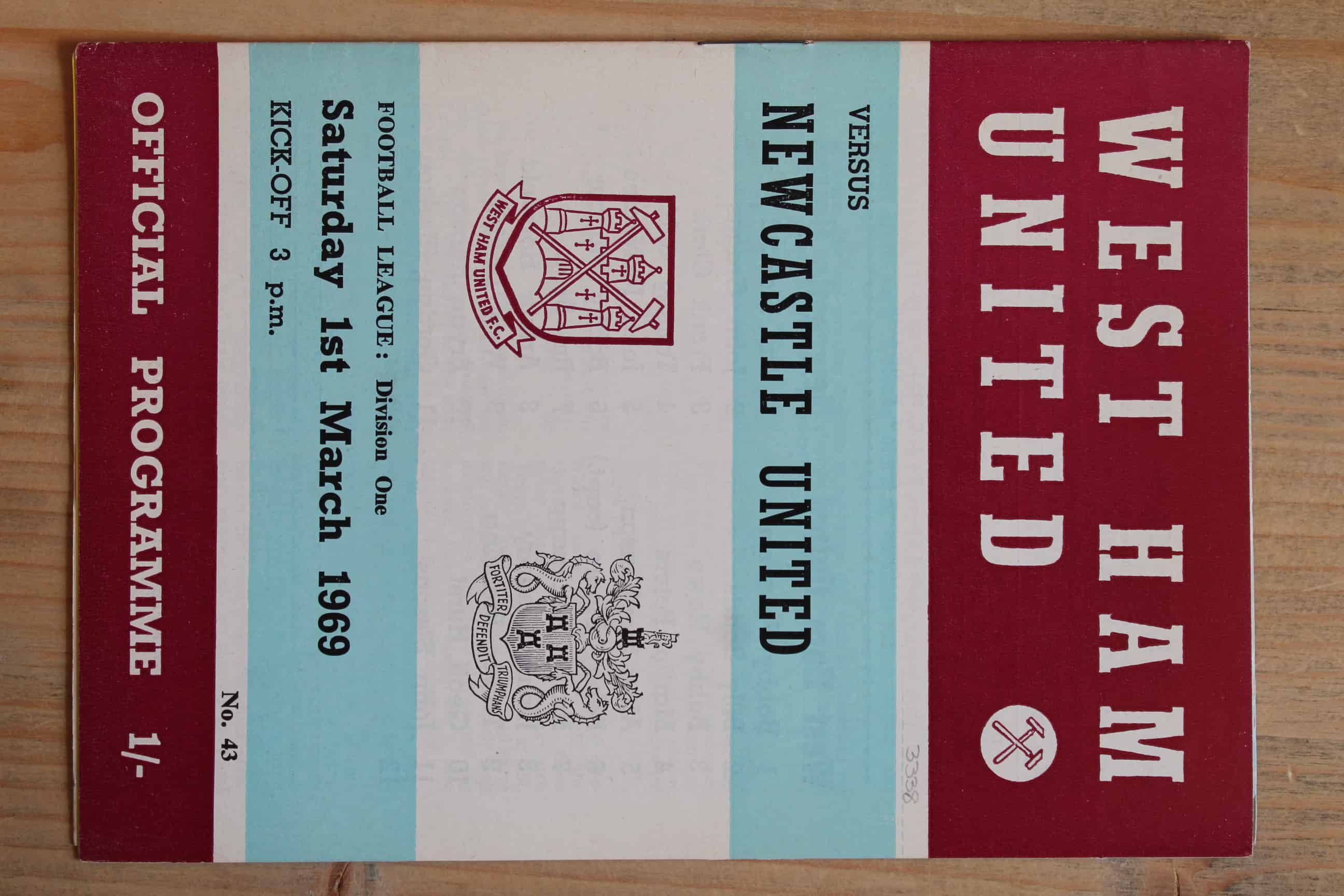 West Ham United FC v Newcastle United FC